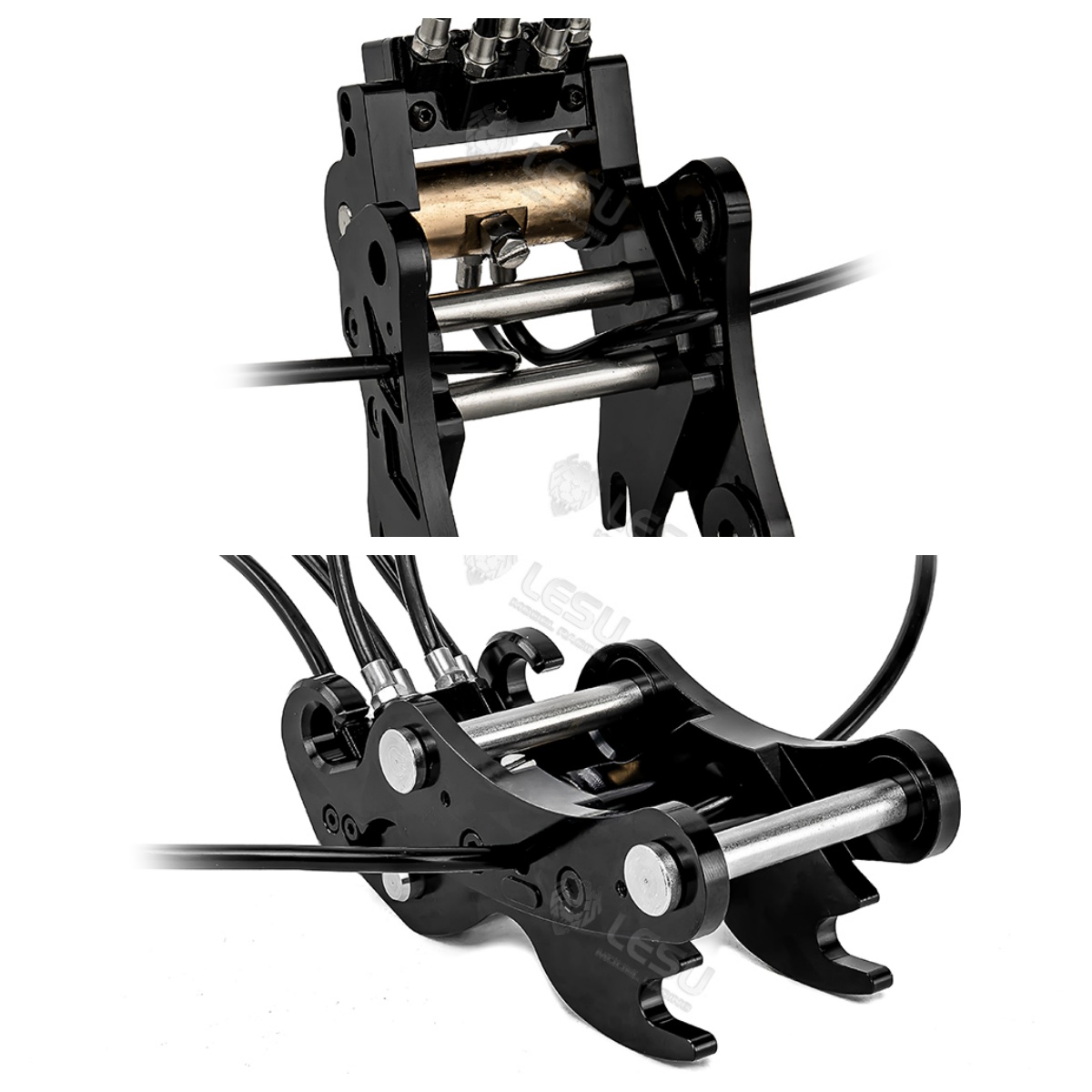 Rc Excavator Hobby - Metal Hydraulic Quick Release Coupler for