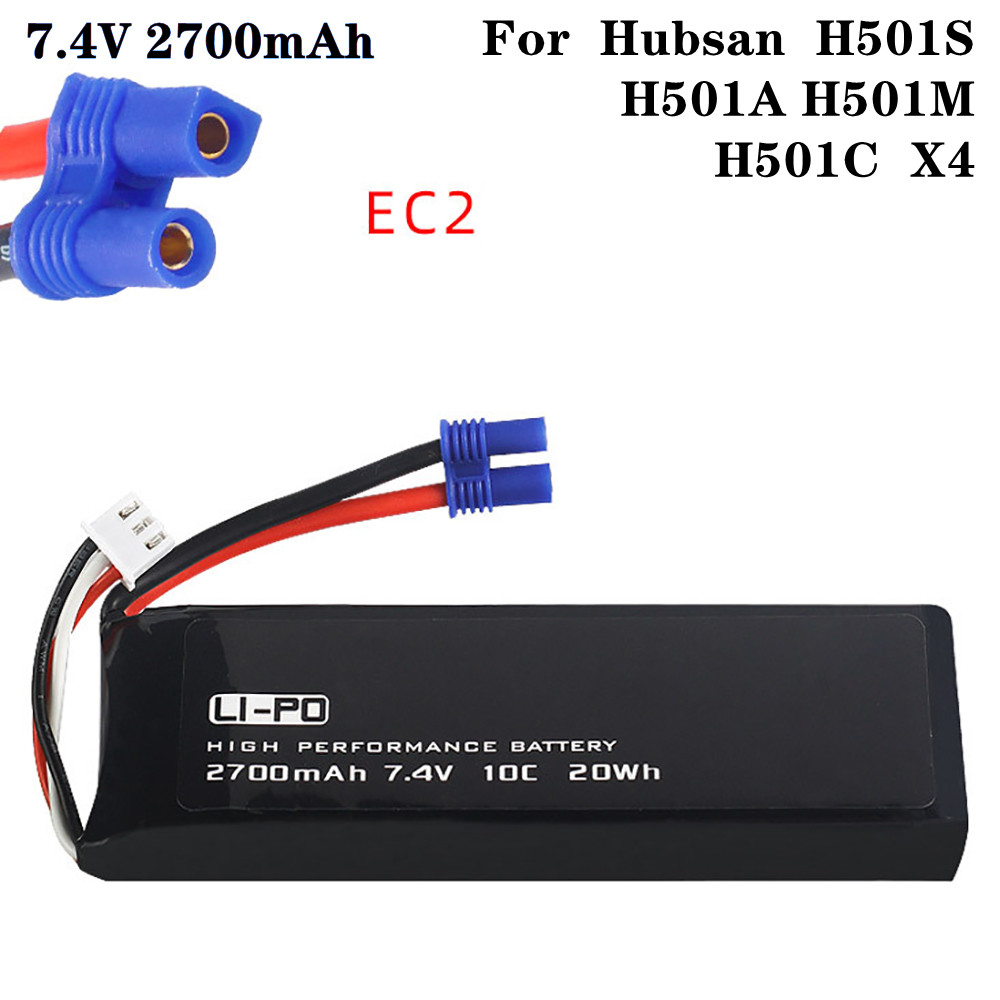 Rc Hobby Parts - 7.4V 2700mAh 10C Original Battery for