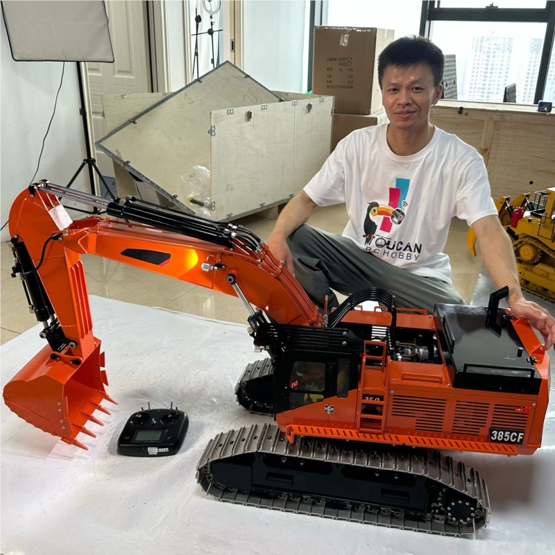 1/8 Metal Ripper of 385CF RC G - Rc Excavator Hobby ulasan dan harga