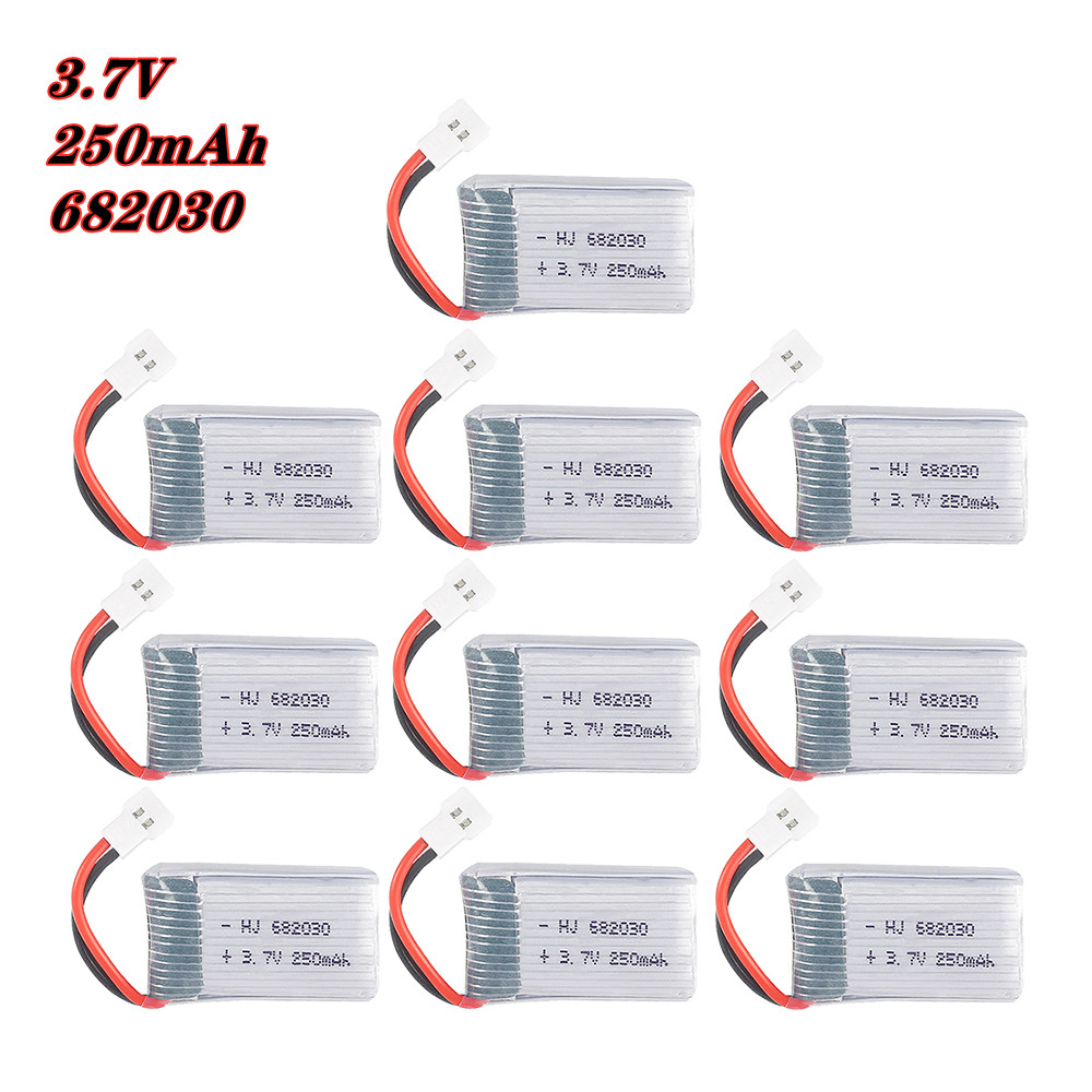 4/5/10pcs High Rate 3.7V 250mA - Rc Hobby Parts ulasan dan harga