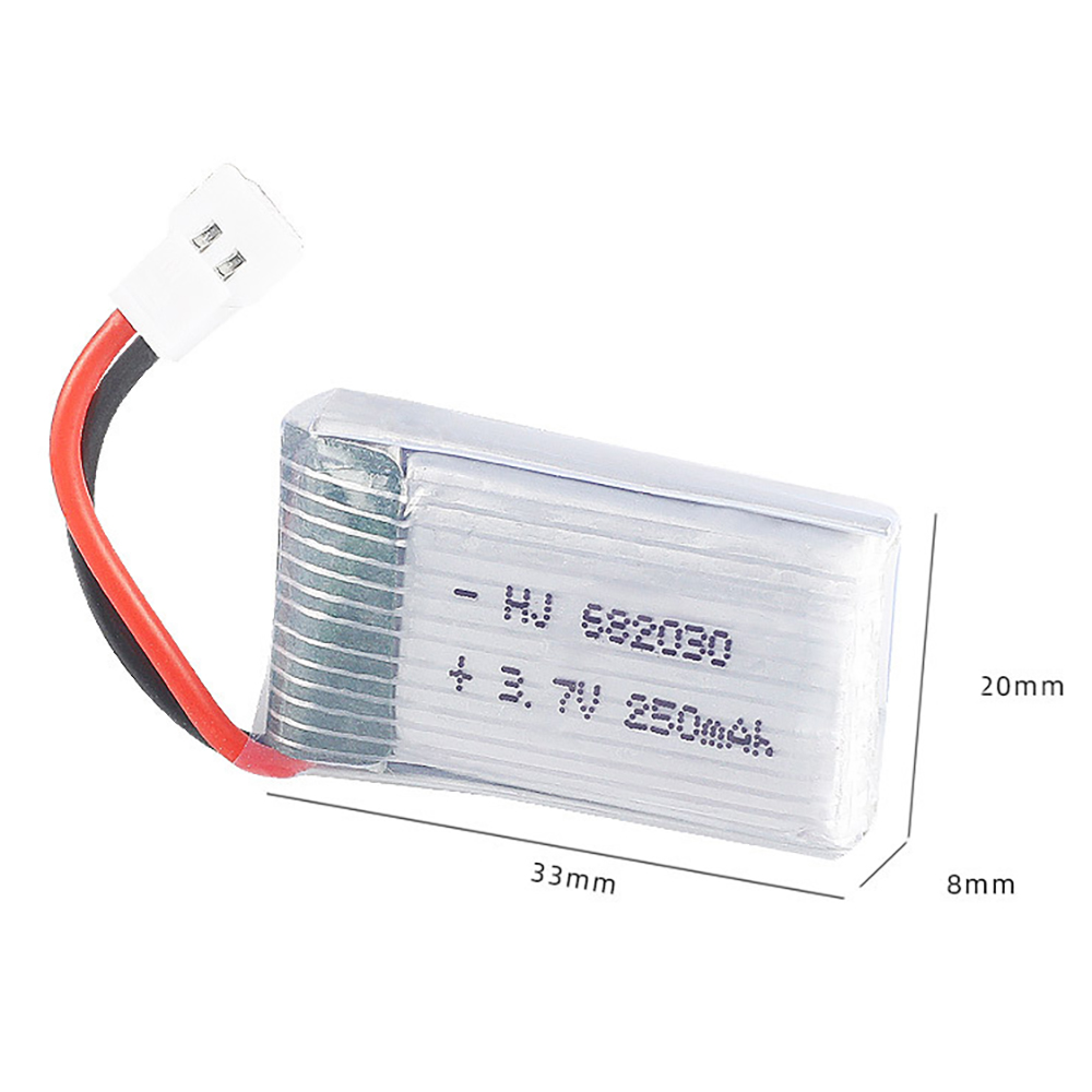 4/5/10pcs High Rate 3.7V 250mA - Rc Hobby Parts ulasan dan harga