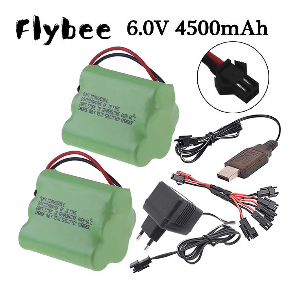 6v 4500mAh Ni-MH Battery SM Pl - Rc Hobby Parts ulasan dan harga