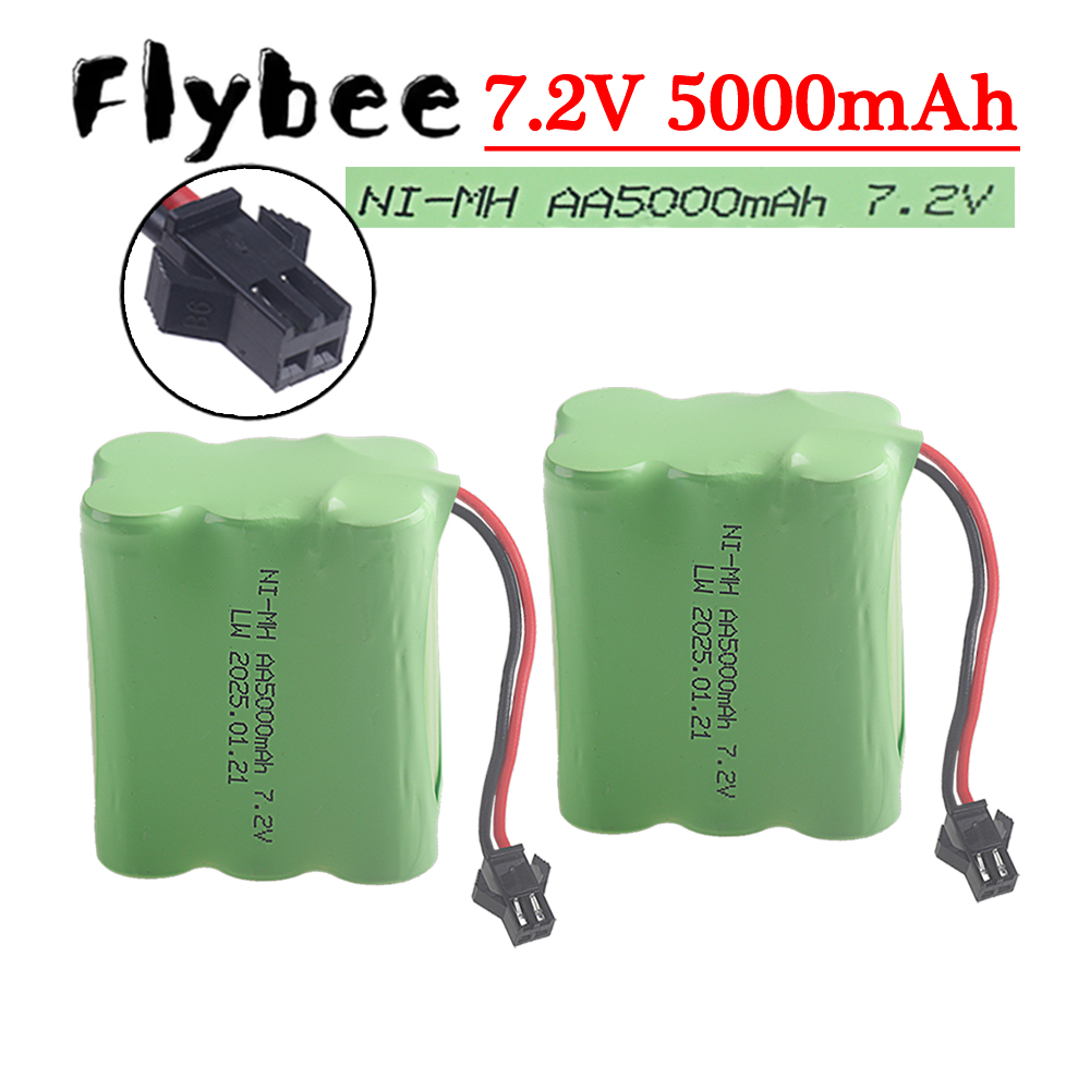 (SM-2P Plug) 7.2V 5000mah NiMH - Rc Hobby Parts ulasan dan harga