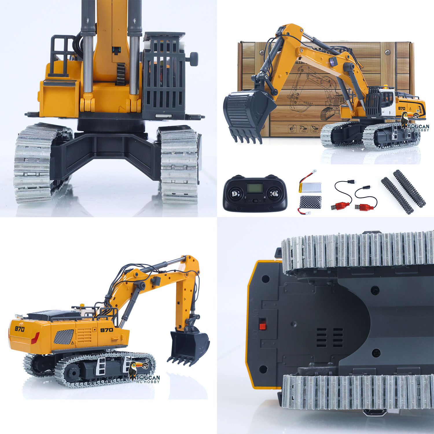 Gift Mini 1/50 RTR 970 RC Exca - Rc Excavator Hobby ulasan dan harga