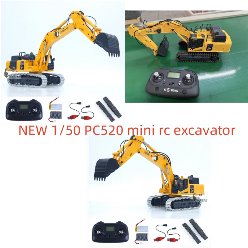 1/50 Mini RC Digger PC520 Elec - Rc Excavator Hobby ulasan dan harga