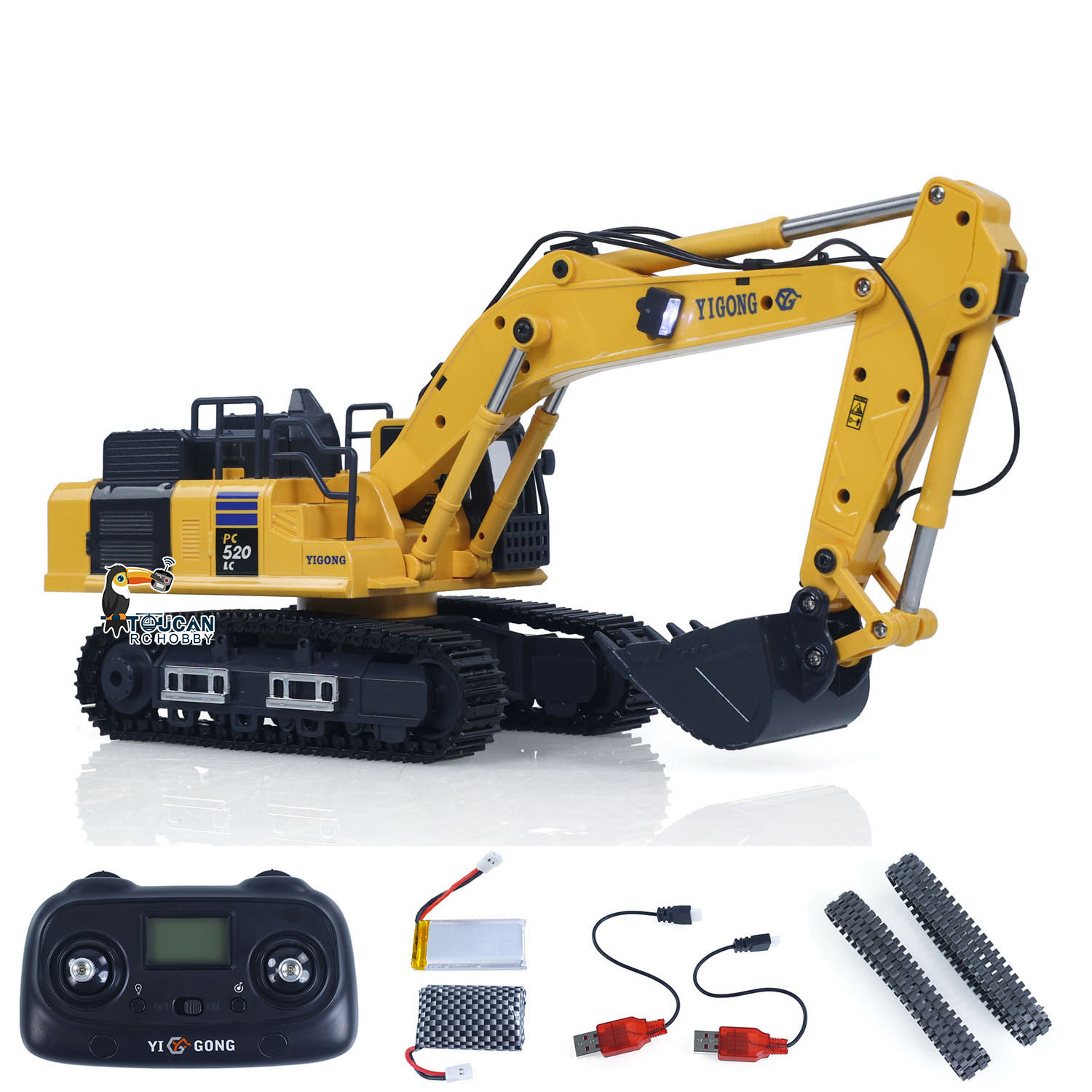 1/50 Mini RC Digger PC520 Elec - Rc Excavator Hobby ulasan dan harga