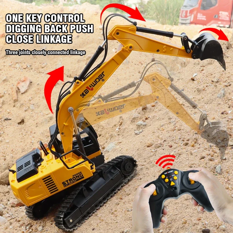 Huina Rc Excavator 1/24 9Ch Re - Rc Excavator Hobby ulasan dan harga