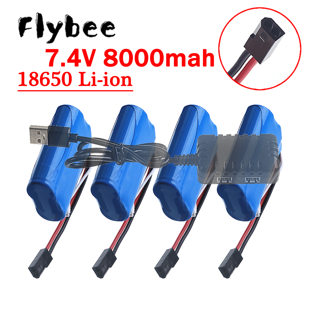 (5500 Plug) 18650 7.4V 8000Mah - Rc Hobby Parts ulasan dan harga