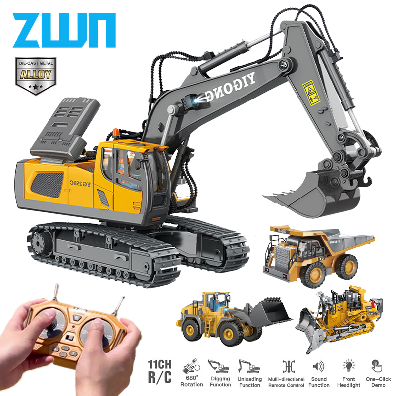 ZWN 2.4G Remote Control Excava - Rc Excavator Hobby ulasan dan harga