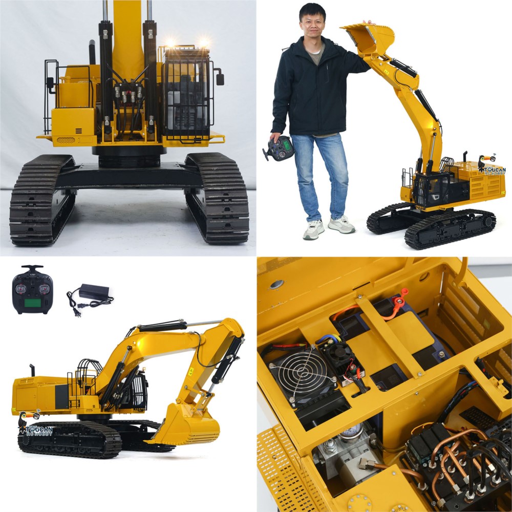 1/8 390F RC Hydraulic Excavato - Rc Excavator Hobby ulasan dan harga