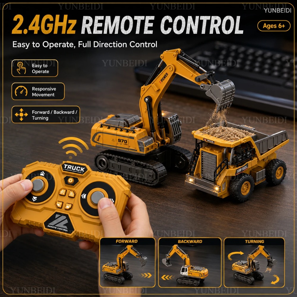 Remote Control Mini Alloy Car  - Rc Excavator Hobby ulasan dan harga