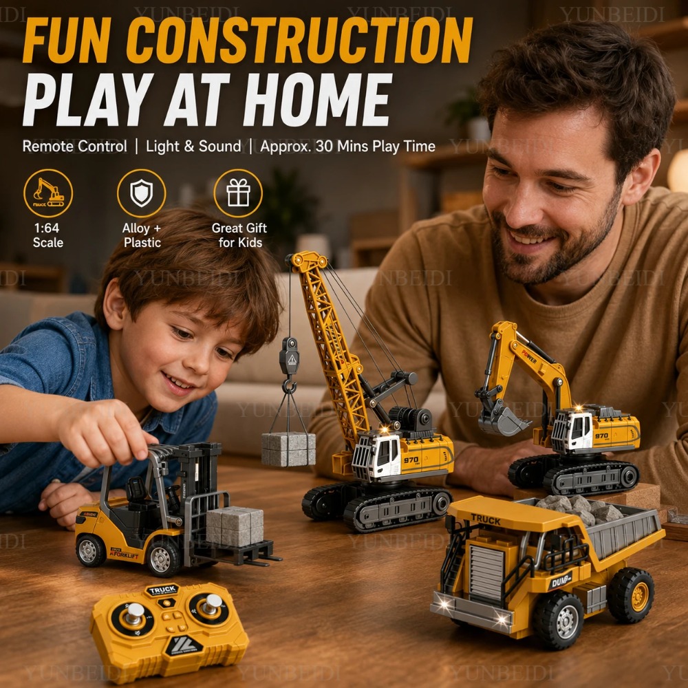 Remote Control Mini Alloy Car  - Rc Excavator Hobby ulasan dan harga