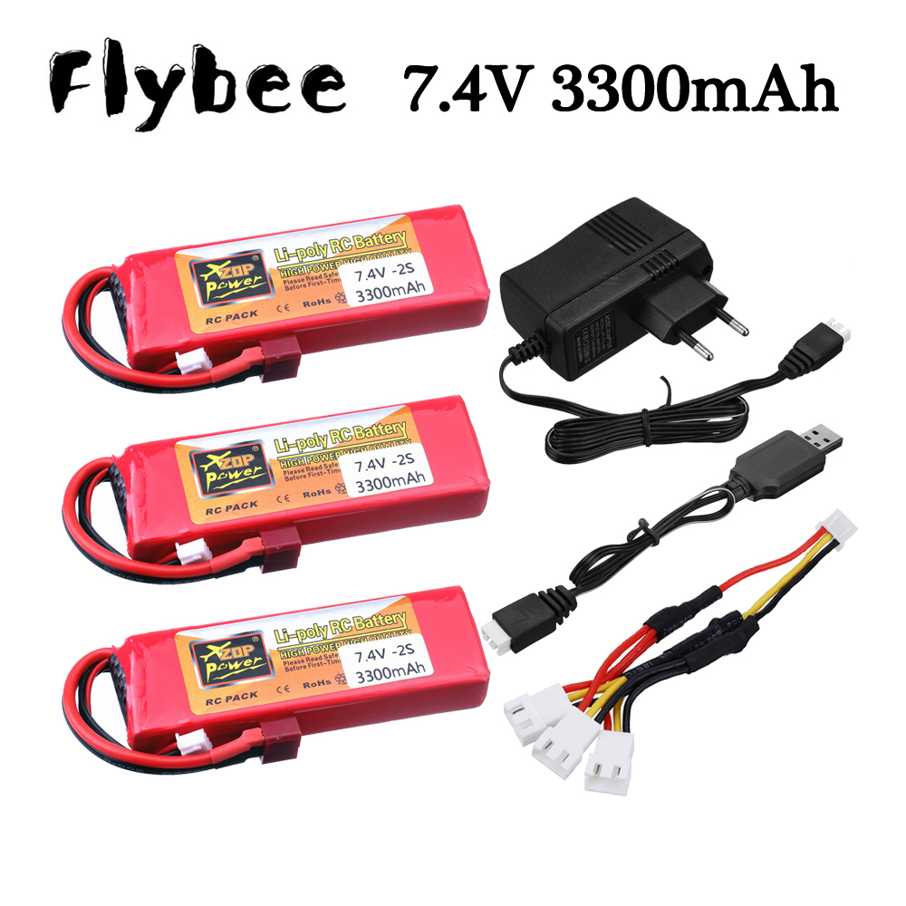 2S 7.4V 3300mAh Lipo Battery C - Rc Hobby Parts ulasan dan harga