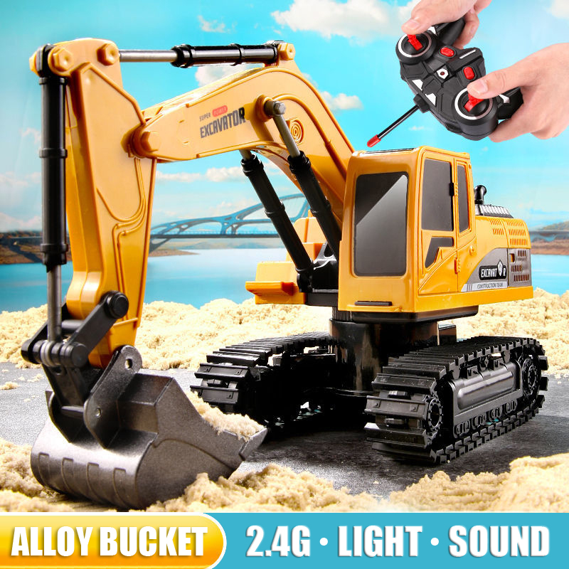 RC Excavator 2.4Ghz 6 Channel  - Rc Excavator Hobby ulasan dan harga